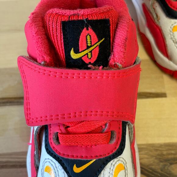 NIKE Speed Turf Leather Baby Toddler Unisex Red Orbit 5C - Picture 9 of 9